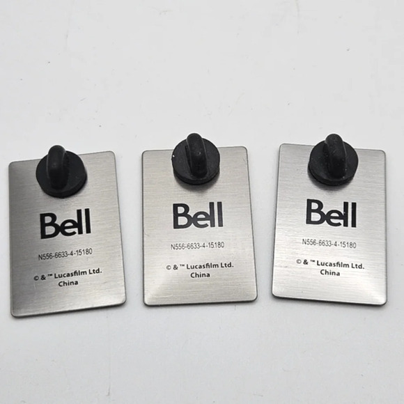 🆓️FREE ADD ON TO BUNDLE 3x Star Wars Force  Awakens R2D2 Pins Bell Collectors - Picture 4 of 4